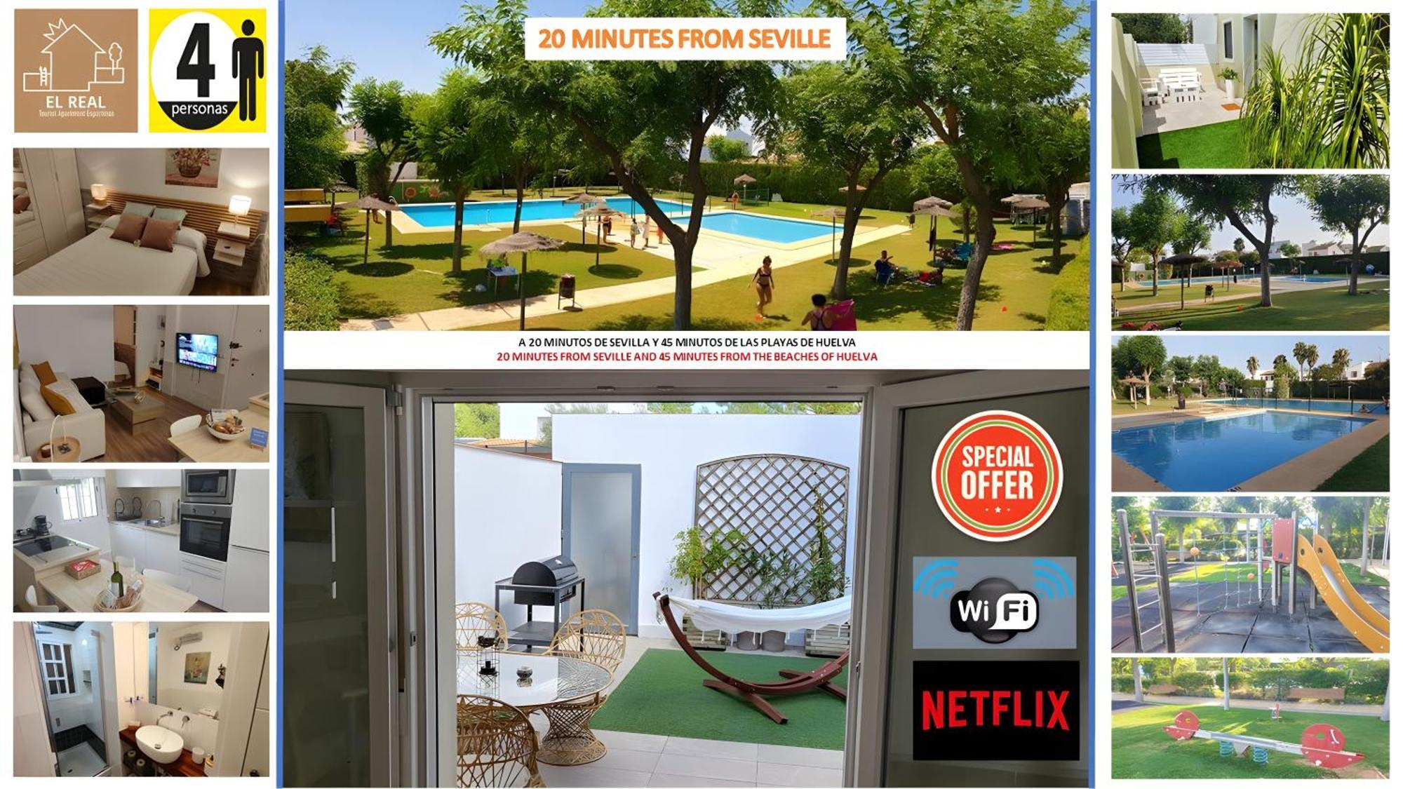 Apartamento El Real - Espartinas - Sevilla Exterior foto